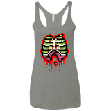 T-Shirts Venetian Grey / X-Small Zombie Guts Women's Triblend Racerback Tank
