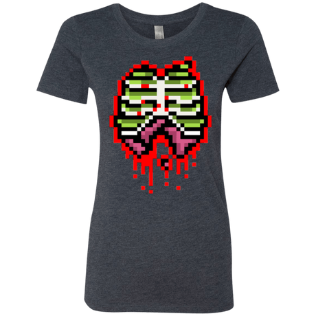 T-Shirts Vintage Navy / Small Zombie Guts Women's Triblend T-Shirt