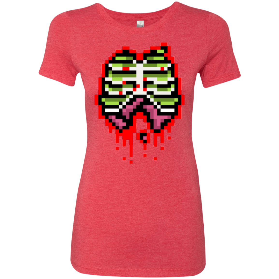 T-Shirts Vintage Red / Small Zombie Guts Women's Triblend T-Shirt