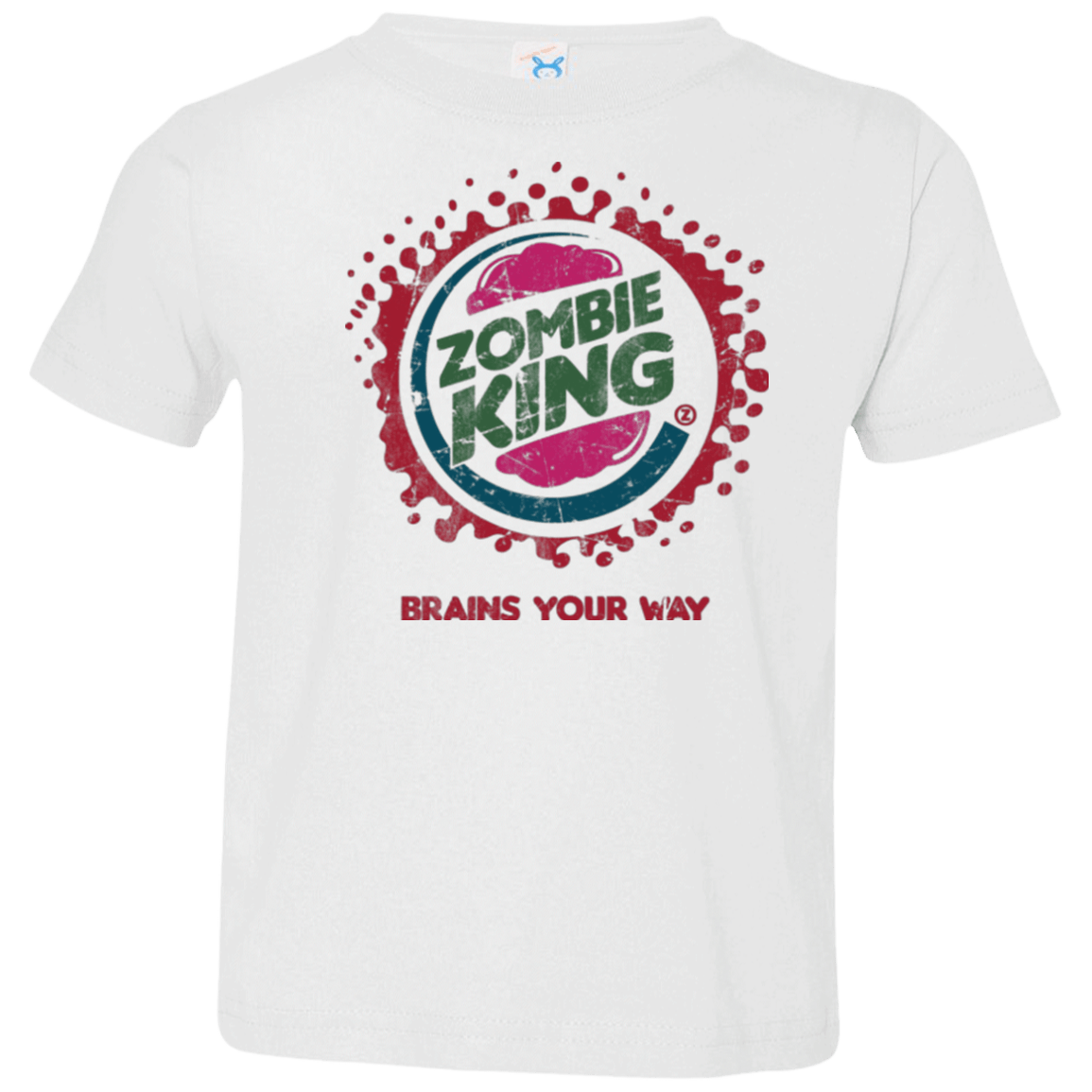 T-Shirts White / 2T Zombie King Toddler Premium T-Shirt