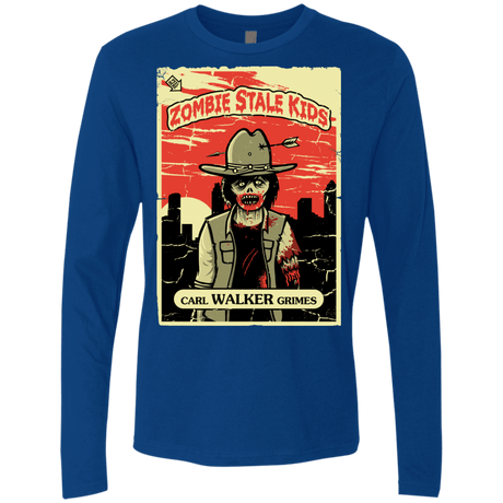 T-Shirts Royal / Small Zombie Stale Kids Men's Premium Long Sleeve