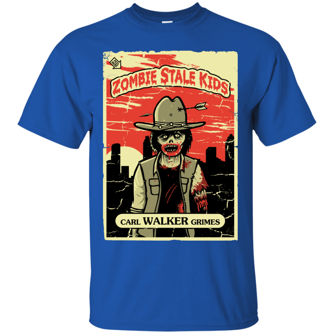 T-Shirts Royal / Small Zombie Stale Kids T-Shirt
