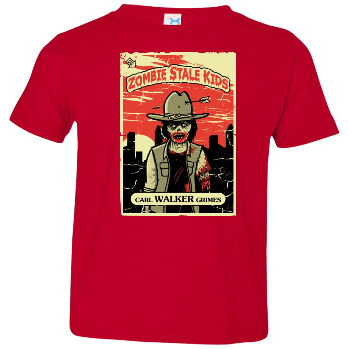 T-Shirts Red / 2T Zombie Stale Kids Toddler Premium T-Shirt