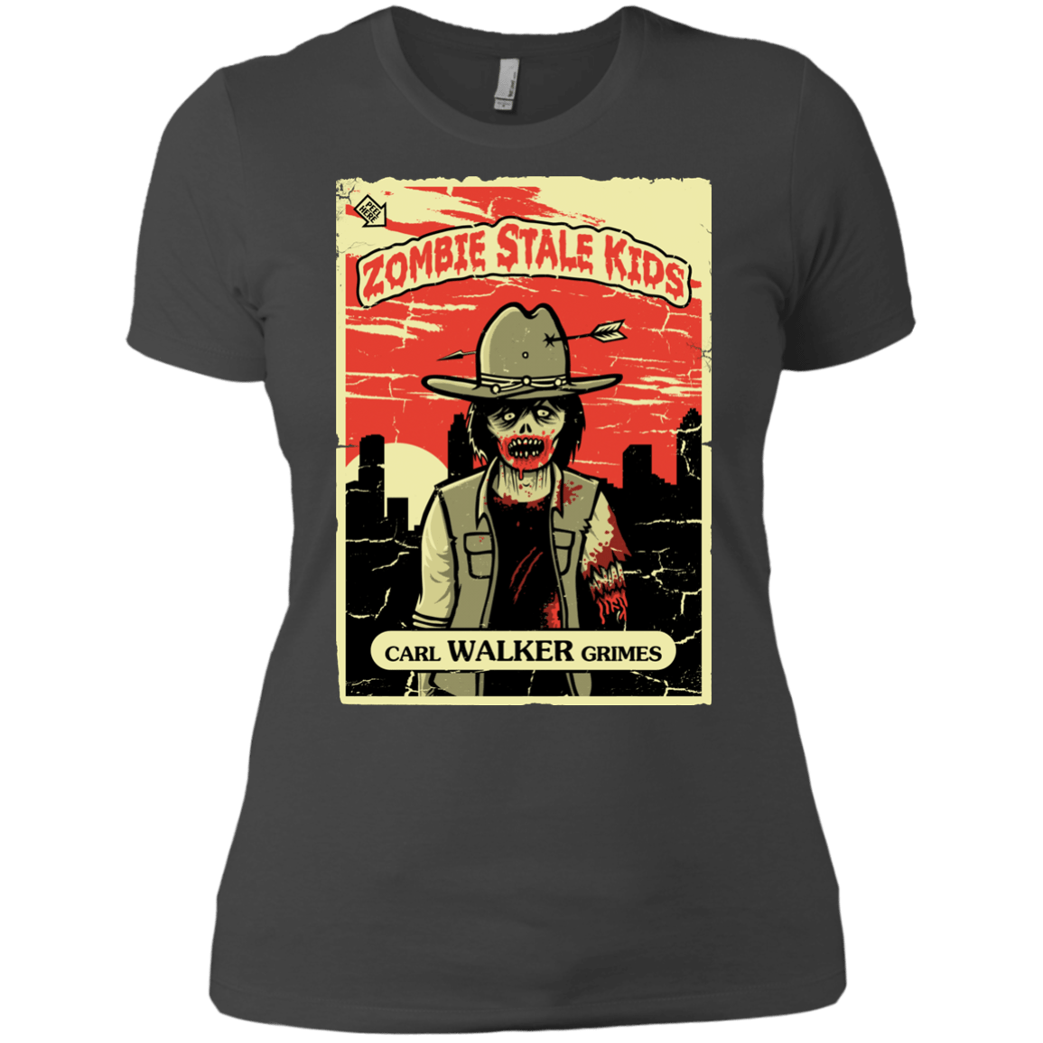 T-Shirts Heavy Metal / X-Small Zombie Stale Kids Women's Premium T-Shirt