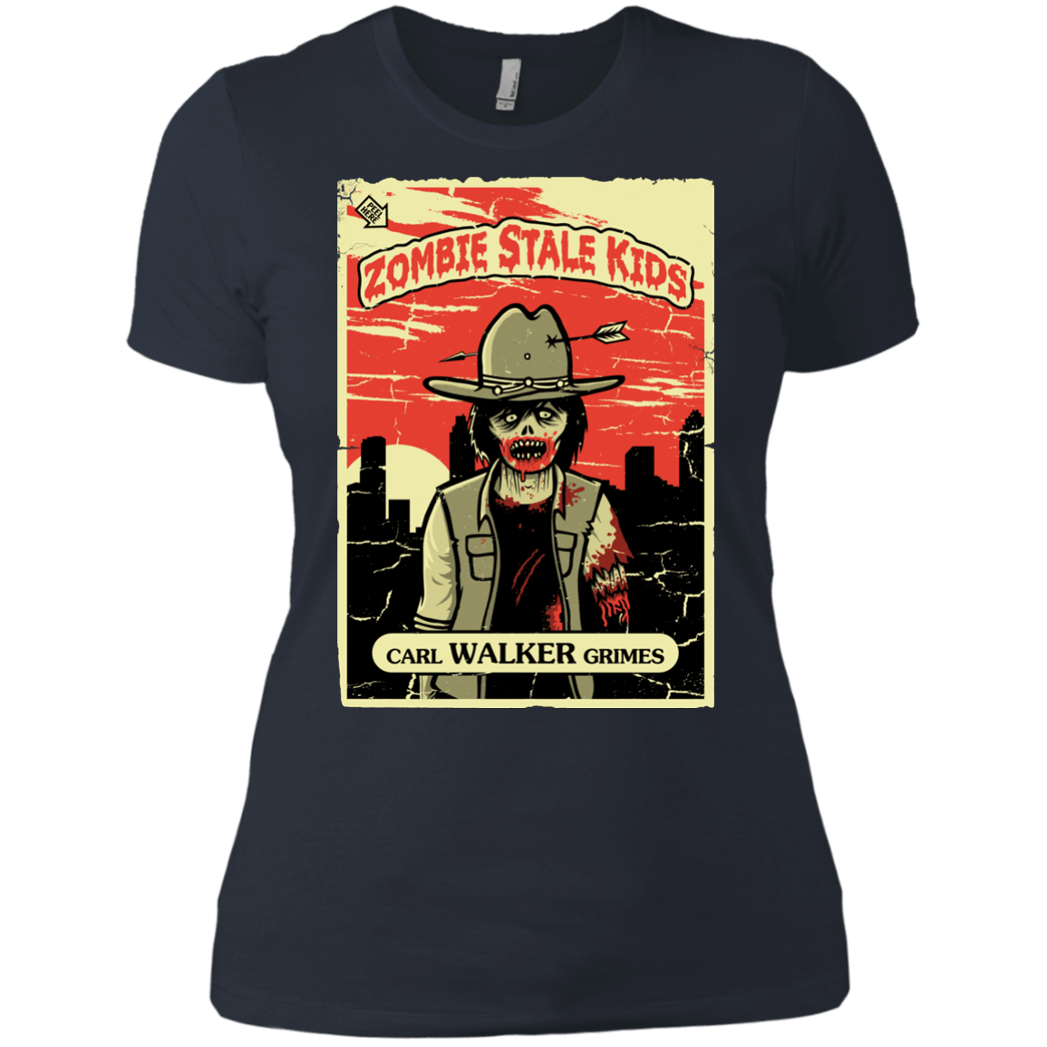 T-Shirts Indigo / X-Small Zombie Stale Kids Women's Premium T-Shirt