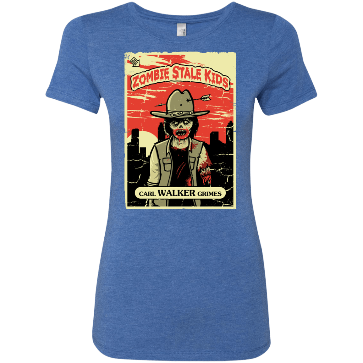 T-Shirts Vintage Royal / Small Zombie Stale Kids Women's Triblend T-Shirt
