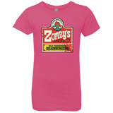 T-Shirts Hot Pink / YXS zombys Girls Premium T-Shirt