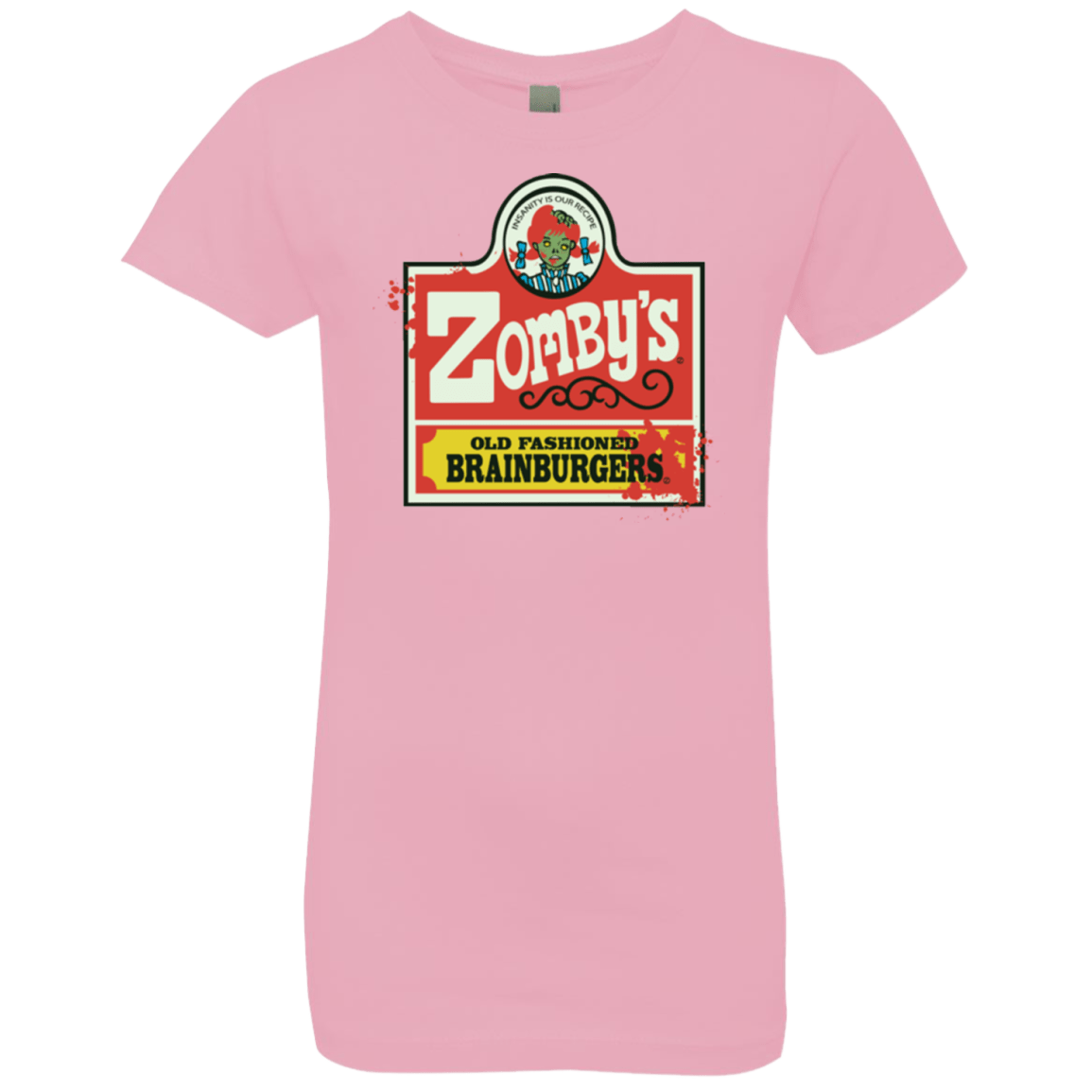T-Shirts Light Pink / YXS zombys Girls Premium T-Shirt