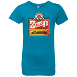 T-Shirts Turquoise / YXS zombys Girls Premium T-Shirt