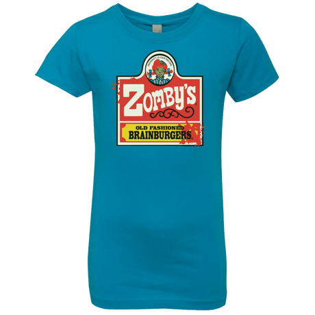 T-Shirts Turquoise / YXS zombys Girls Premium T-Shirt