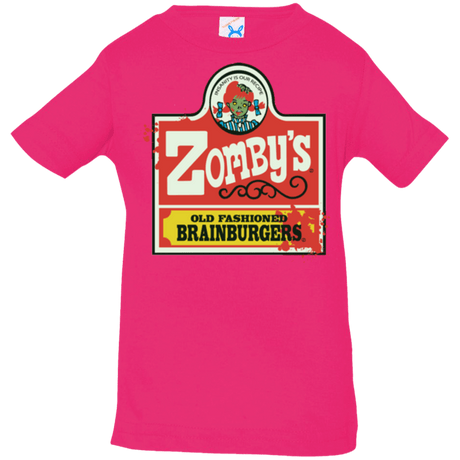 T-Shirts Hot Pink / 6 Months zombys Infant Premium T-Shirt