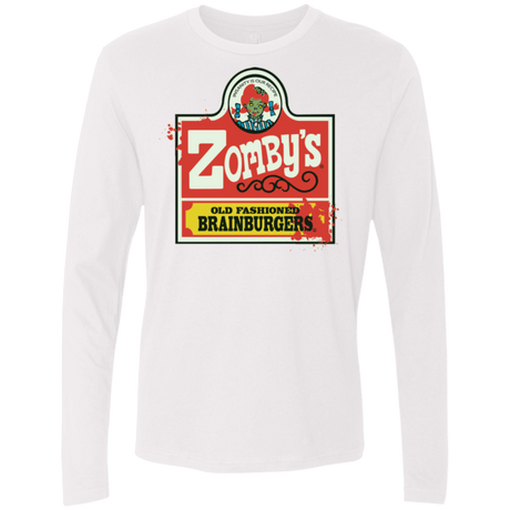 T-Shirts White / Small zombys Men's Premium Long Sleeve