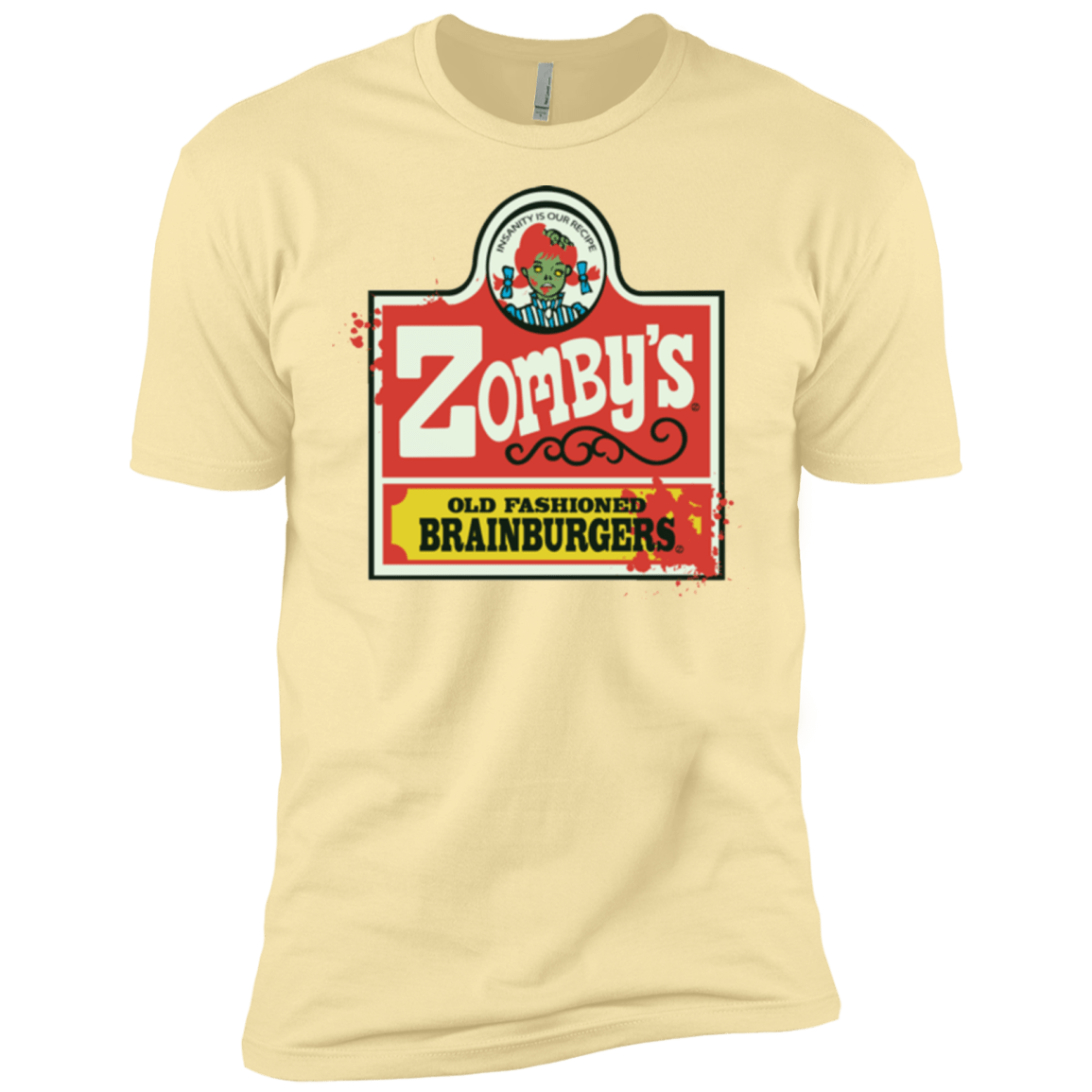 T-Shirts Banana Cream / X-Small zombys Men's Premium T-Shirt