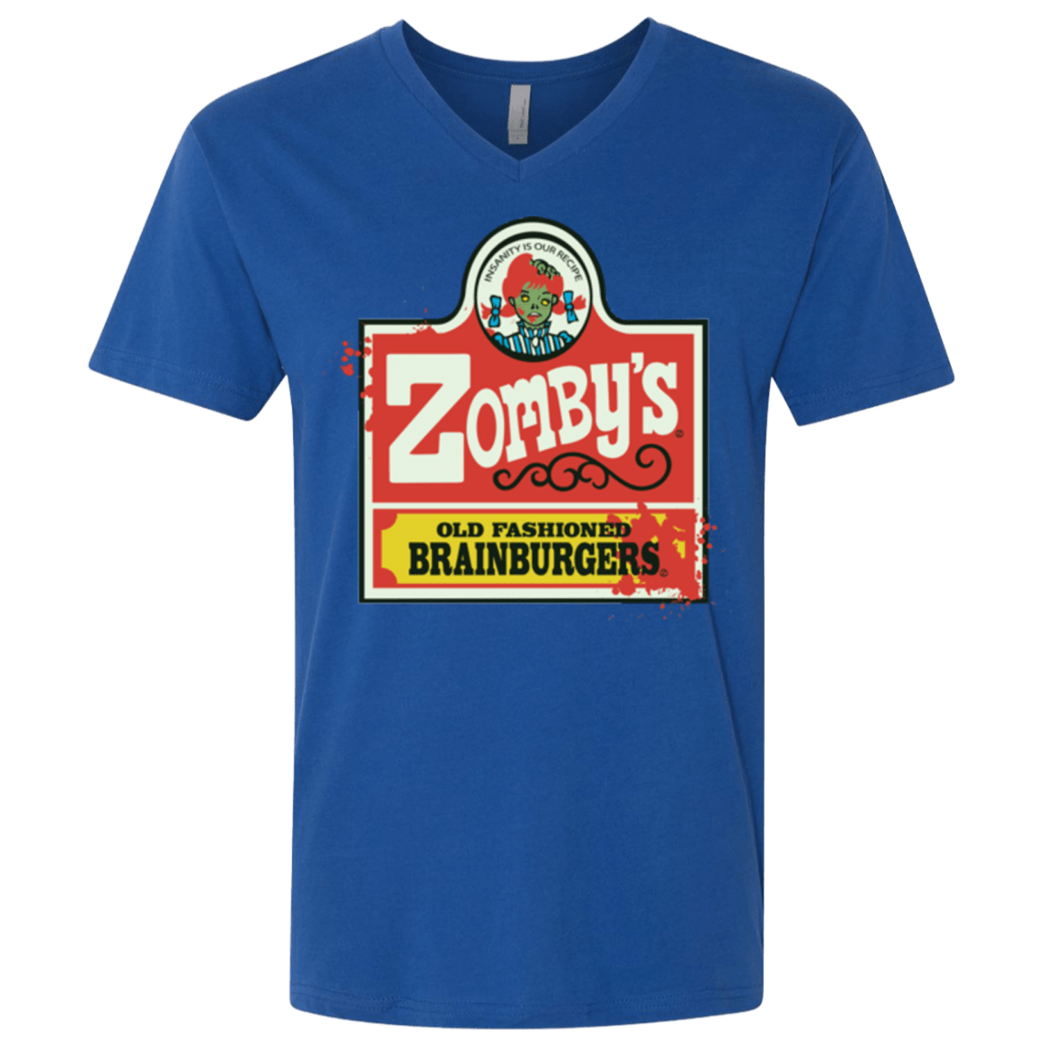 T-Shirts Royal / X-Small zombys Men's Premium V-Neck