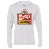 T-Shirts Heather White / X-Small zombys Triblend Long Sleeve Hoodie Tee