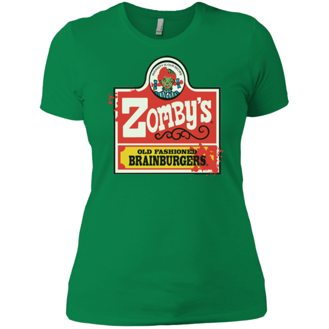 T-Shirts Kelly Green / X-Small zombys Women's Premium T-Shirt