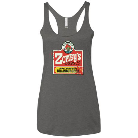 T-Shirts Premium Heather / X-Small zombys Women's Triblend Racerback Tank