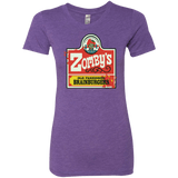 T-Shirts Purple Rush / Small zombys Women's Triblend T-Shirt