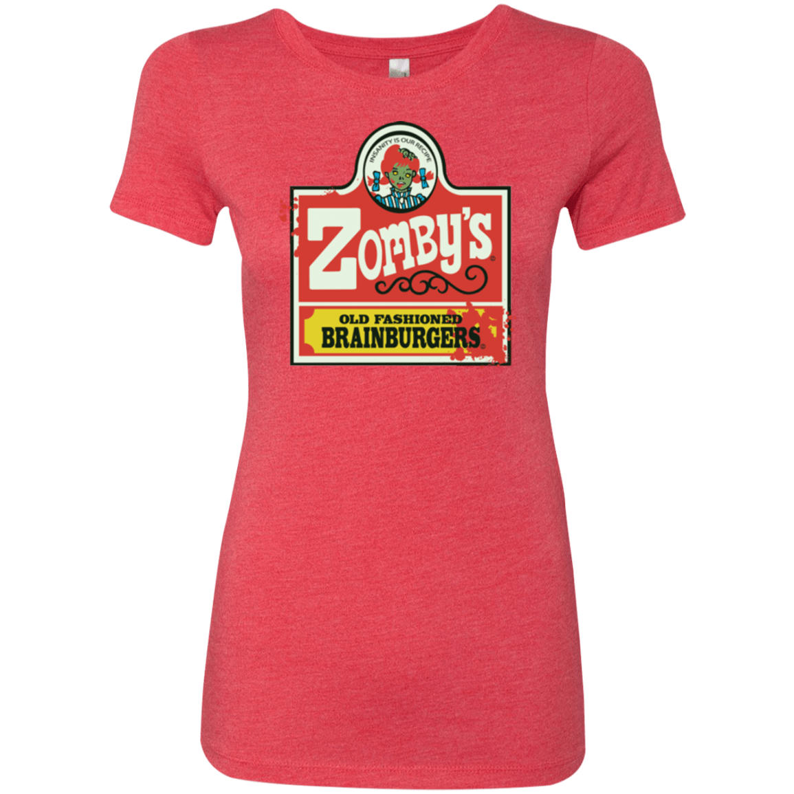 T-Shirts Vintage Red / Small zombys Women's Triblend T-Shirt