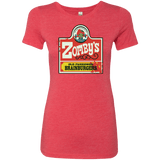 T-Shirts Vintage Red / Small zombys Women's Triblend T-Shirt