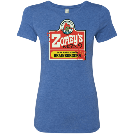 T-Shirts Vintage Royal / Small zombys Women's Triblend T-Shirt