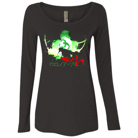 T-Shirts Vintage Black / S ZRO Women's Triblend Long Sleeve Shirt