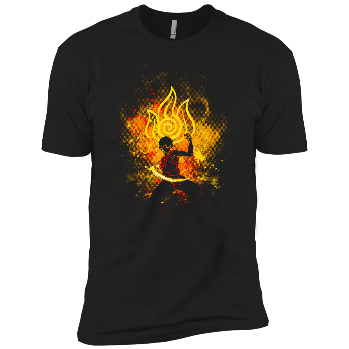 T-Shirts Black / X-Small Zuko Art Men's Premium T-Shirt