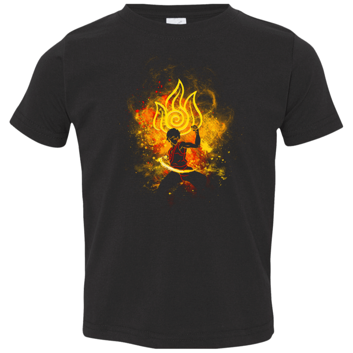 T-Shirts Black / 2T Zuko Art Toddler Premium T-Shirt