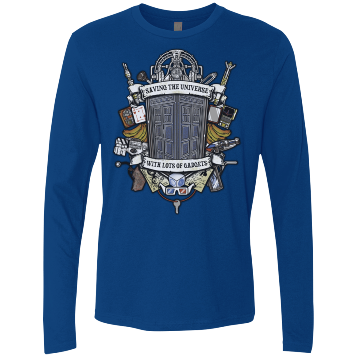 Timelord Crest Men's Premium Long Sleeve
