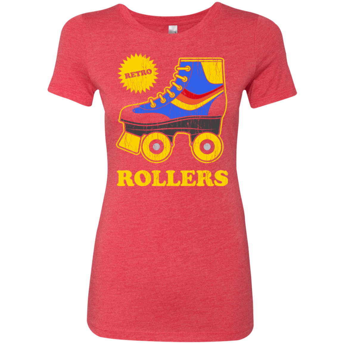 Retro rollers Women's Triblend T-Shirt