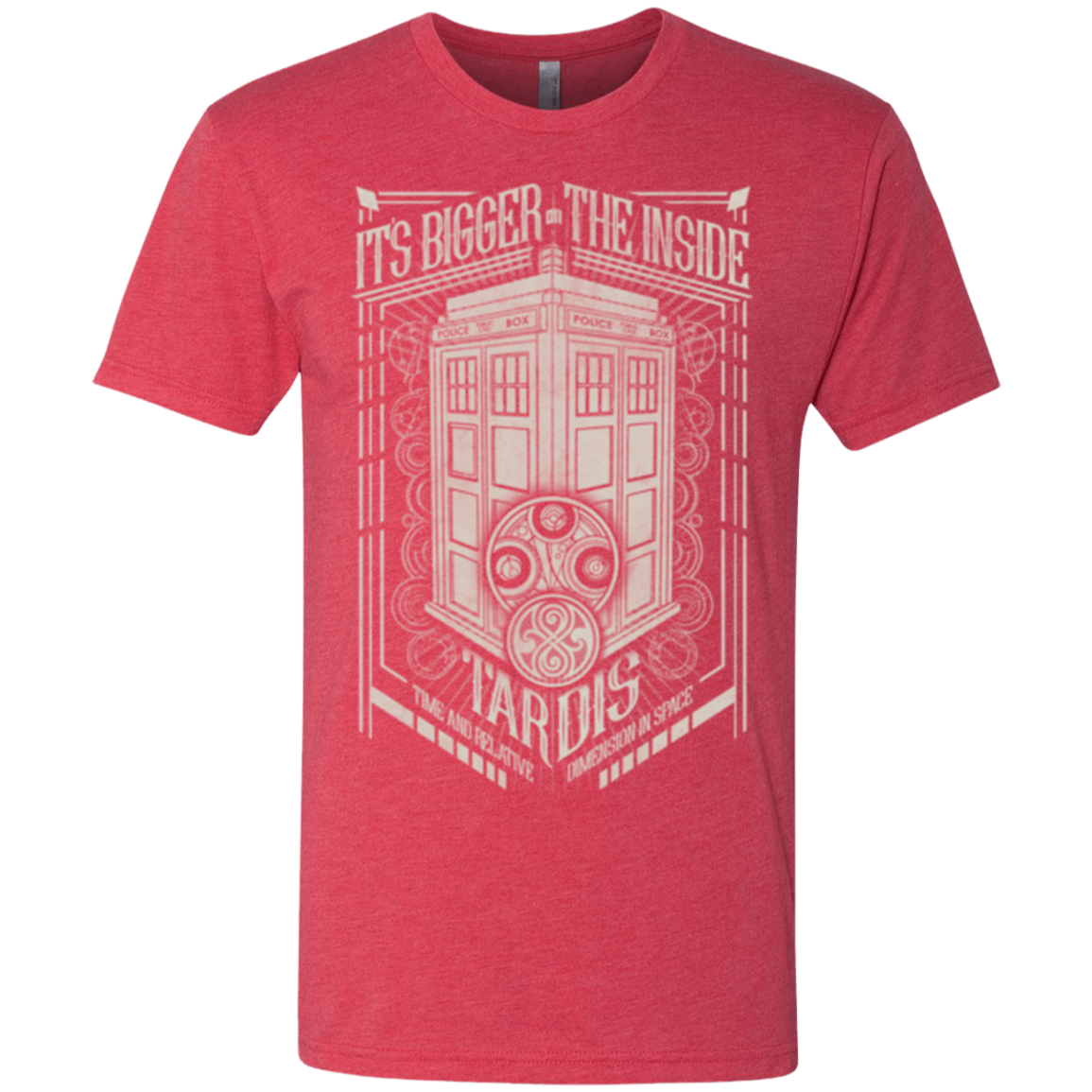 The Vintage Series - It's Bigger on The Inside Men's Triblend T-Shirt