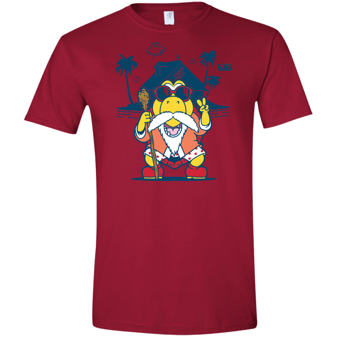 TURTLE HERMIT Men's Semi-Fitted Softstyle