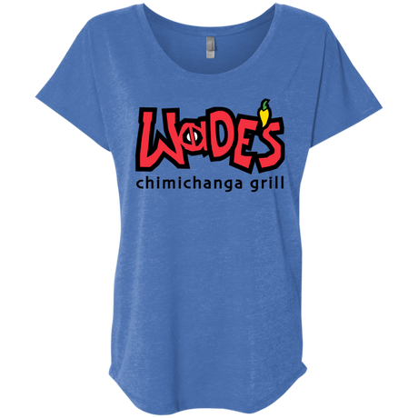 Wades Grill Triblend Dolman Sleeve