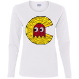 Poly Pac Man Women's Long Sleeve T-Shirt