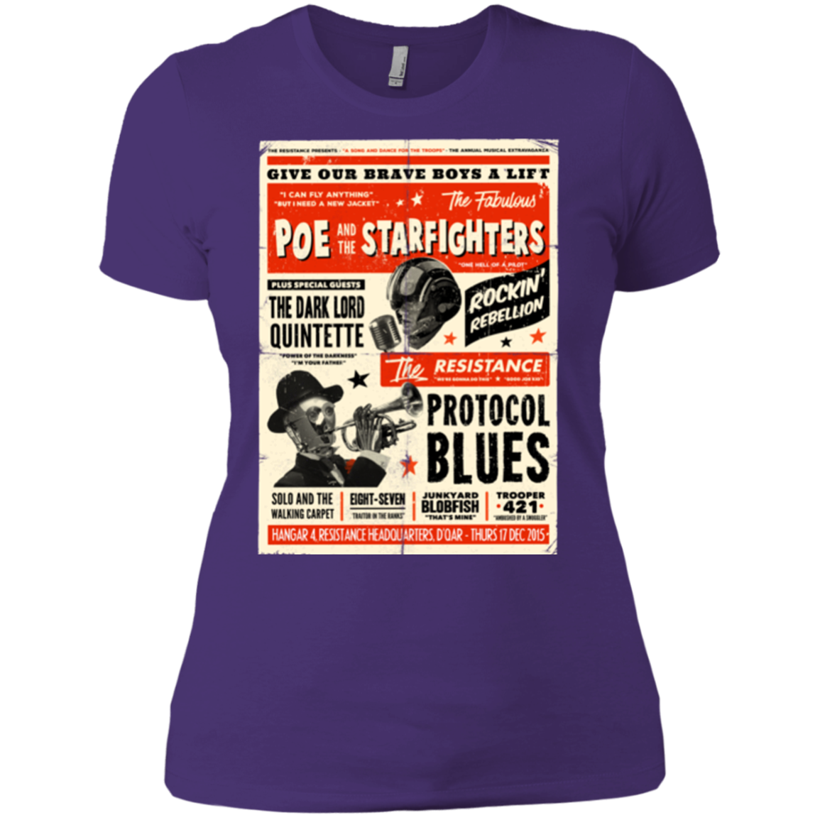 Poe and The Starfighters Women's Premium T-Shirt
