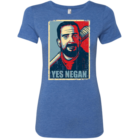 Yes Negan Women's Triblend T-Shirt