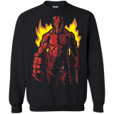 Red Hero Crewneck Sweatshirt