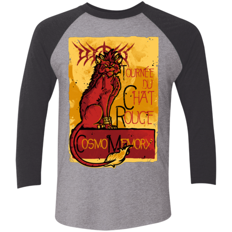 LE CHAT ROUGE Triblend 3/4 Sleeve