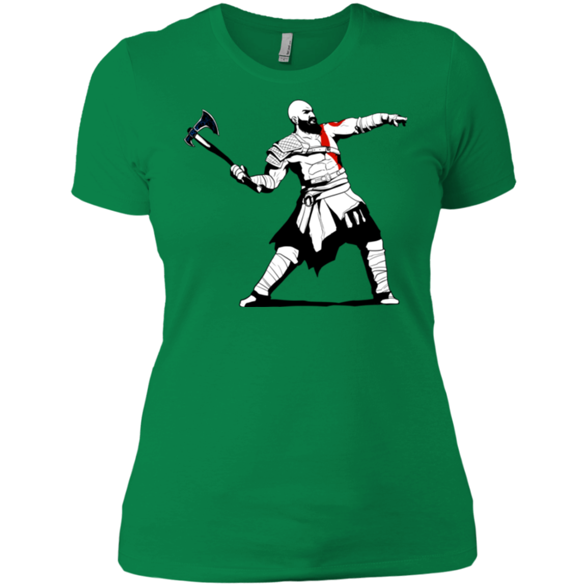 Kratos Banksy Women's Premium T-Shirt