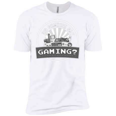 Someone Say Gaming Men's Premium T-Shirt