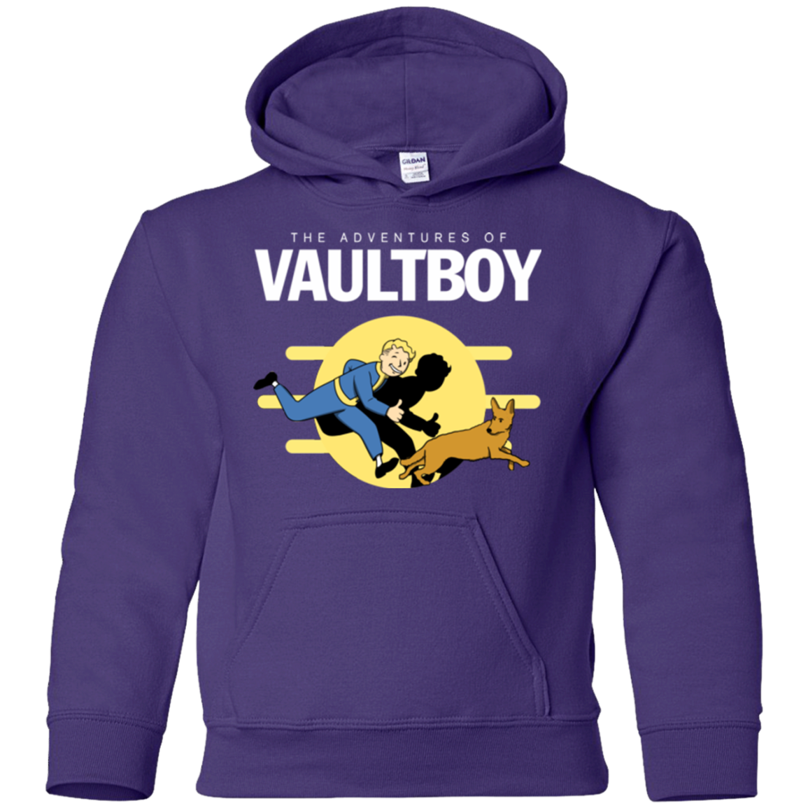 Boy and his dog Youth Hoodie