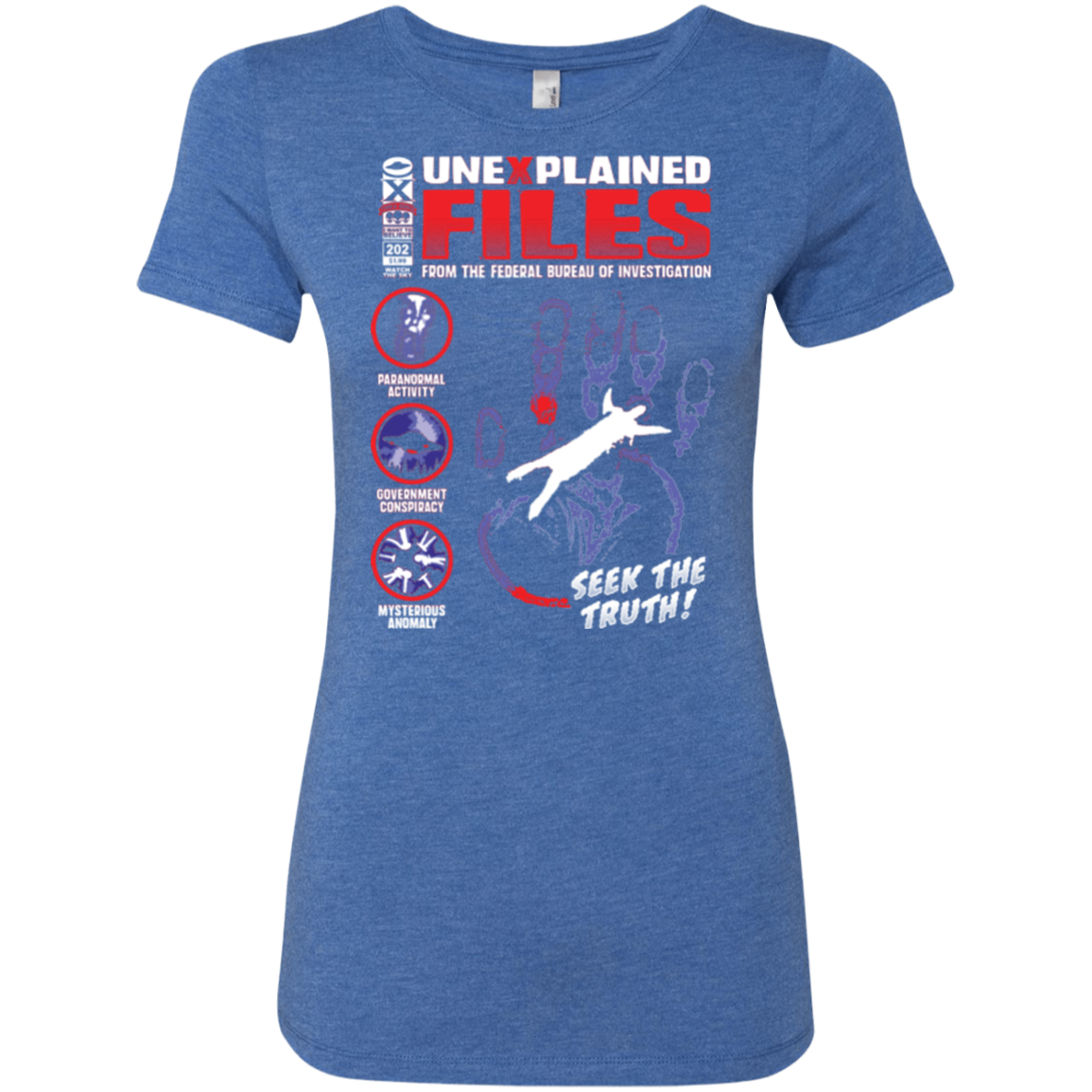 Unexplained Files Women's Triblend T-Shirt
