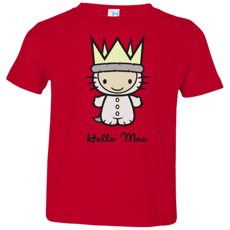 Hello Max Toddler Premium T-Shirt