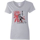 The Star Warrior Women's V-Neck T-Shirt