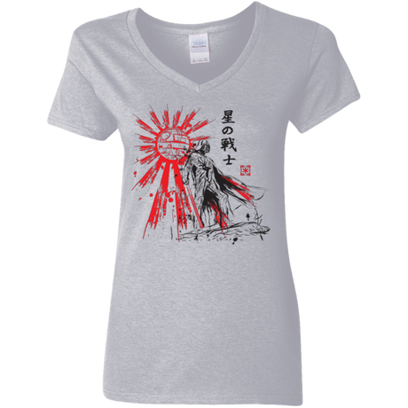 The Star Warrior Women's V-Neck T-Shirt