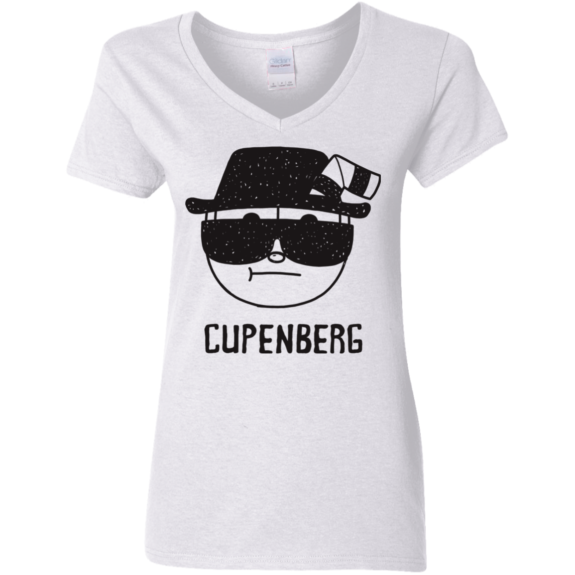 Cupenberg Women's V-Neck T-Shirt