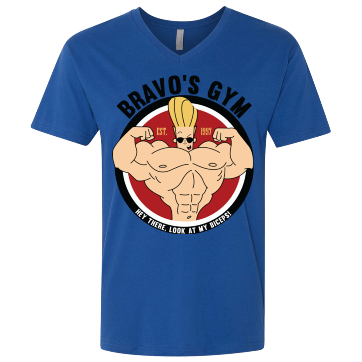 Bravo's Gym Men's Premium V-Neck