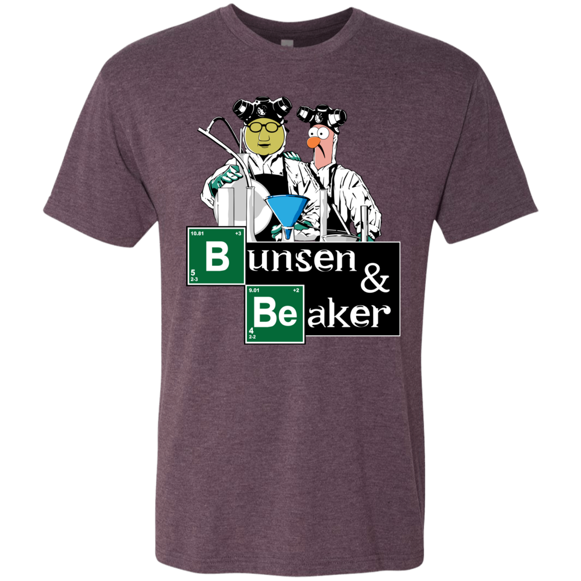 Bunsen & Beaker Men's Triblend T-Shirt