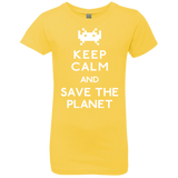 Save the planet Girls Premium T-Shirt