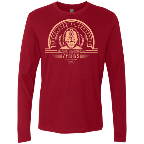 Who Villains Zygons Men's Premium Long Sleeve